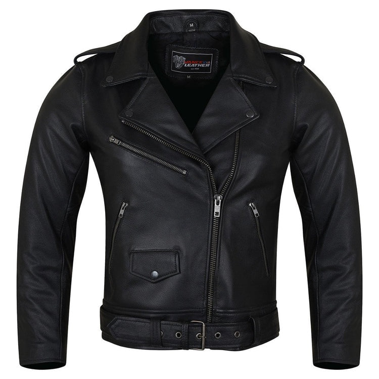 Ladies Goatskin Motorcycle Jacket