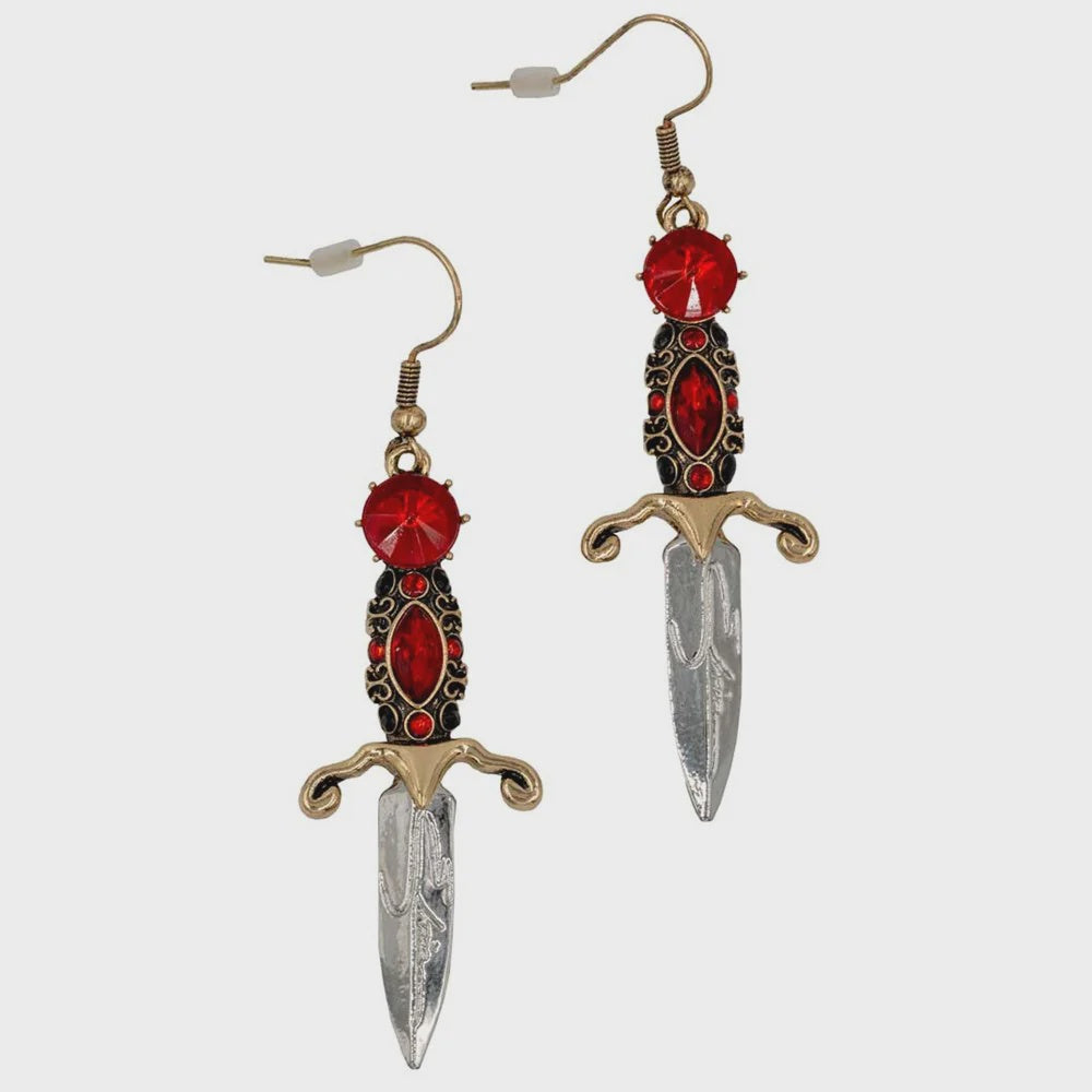 Elvira Dagger Earrings