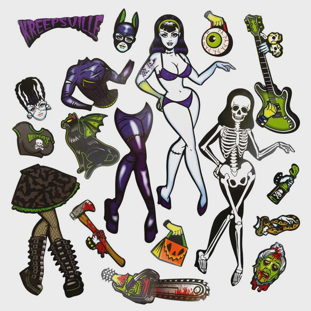 Kreepsville Dress Up Magnet Set
