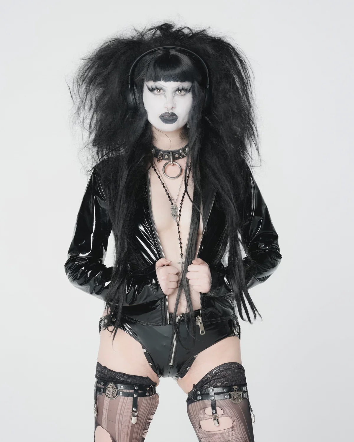 Igirl Hearse PVC Hoodie