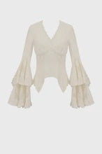 Steampunk Lace Flare Top