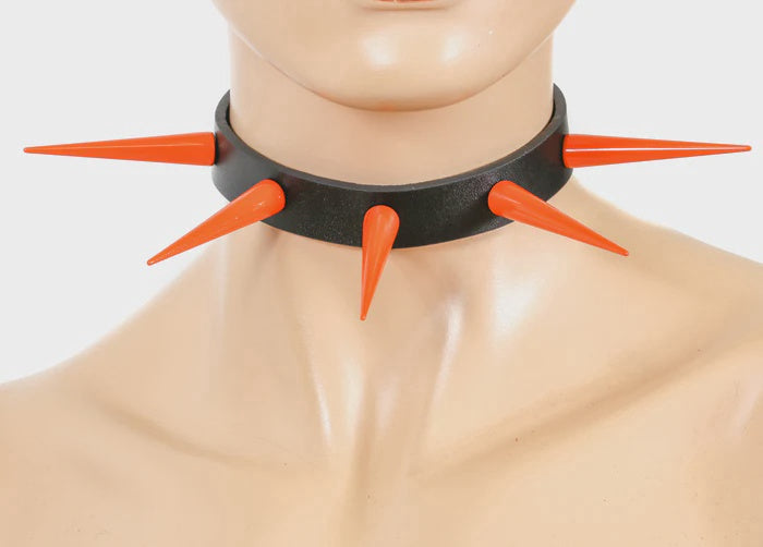 Color Spike 3" Pin Spike Choker