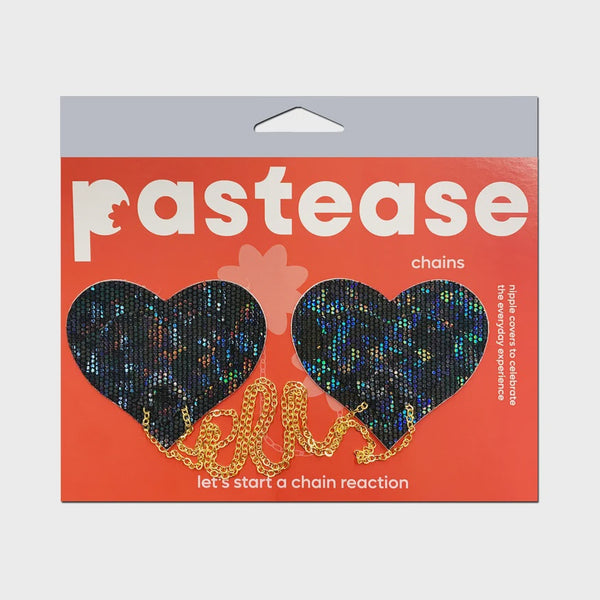 Pastease Black Disco Ball W/chains