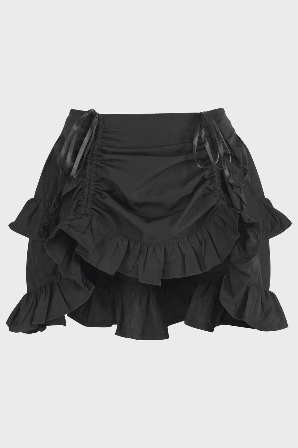 Rouched Bustle Skirt