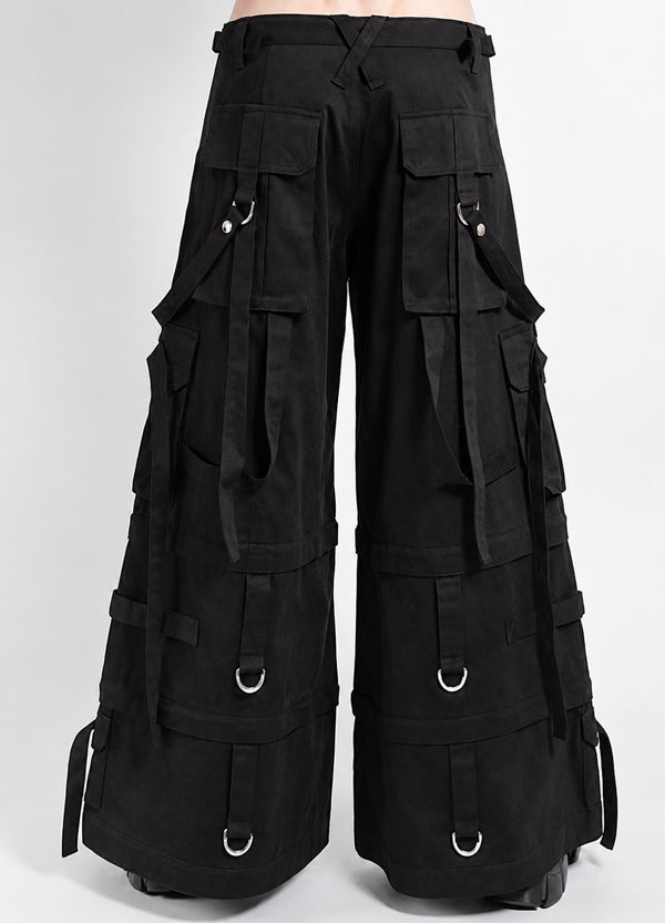 Ring Strap Pant Black