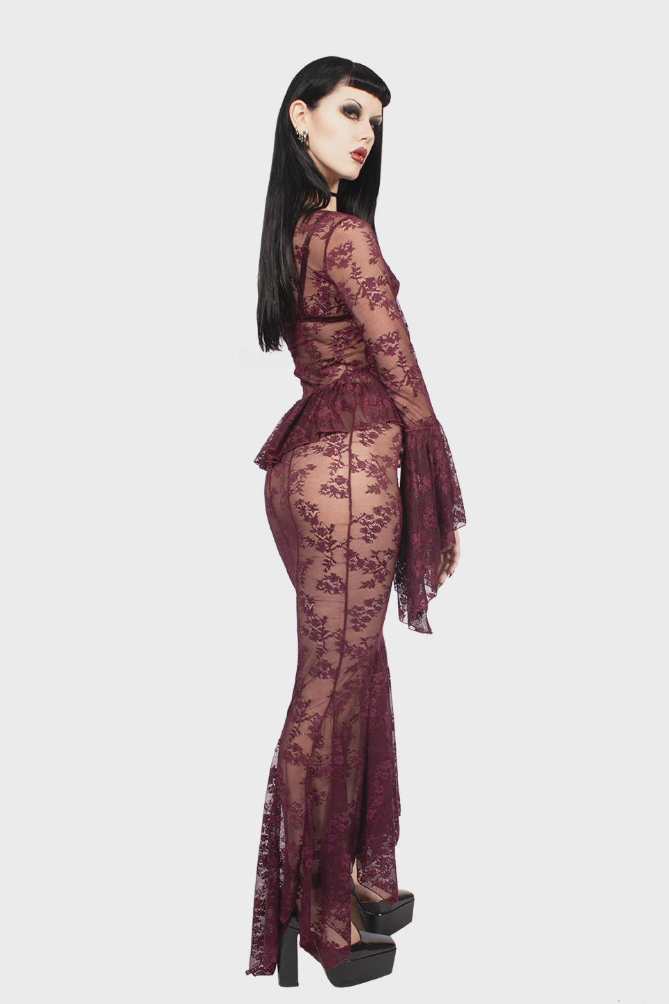 Duchess Lace Maxi Skirt