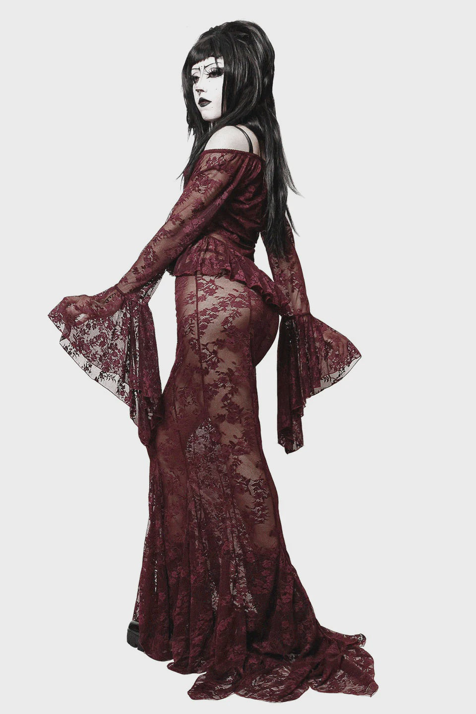 Duchess Lace Maxi Skirt