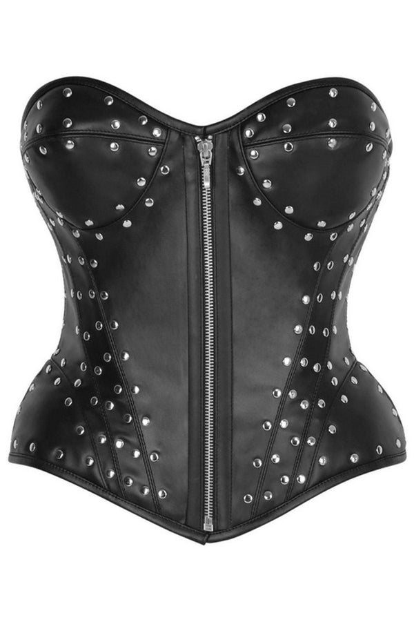 Leather Corset W/rivets