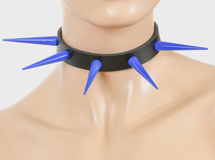 Color Spike 3" Pin Spike Choker