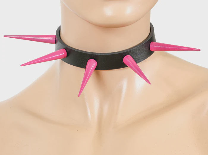 Color Spike 3" Pin Spike Choker