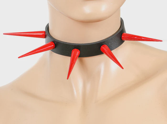 Color Spike 3" Pin Spike Choker