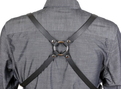 Skinny Genuine Cowhide Harness