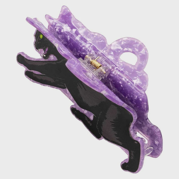 Black Cat Claw Clip