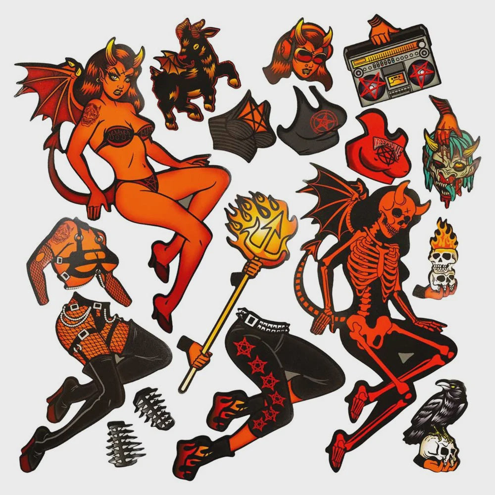 Kreepsville Dress Up Magnet Set