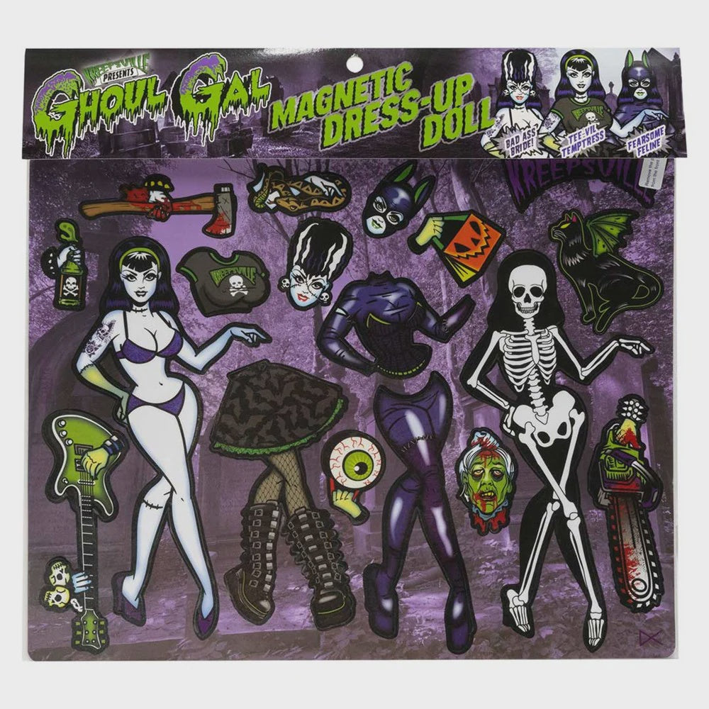 Kreepsville Dress Up Magnet Set