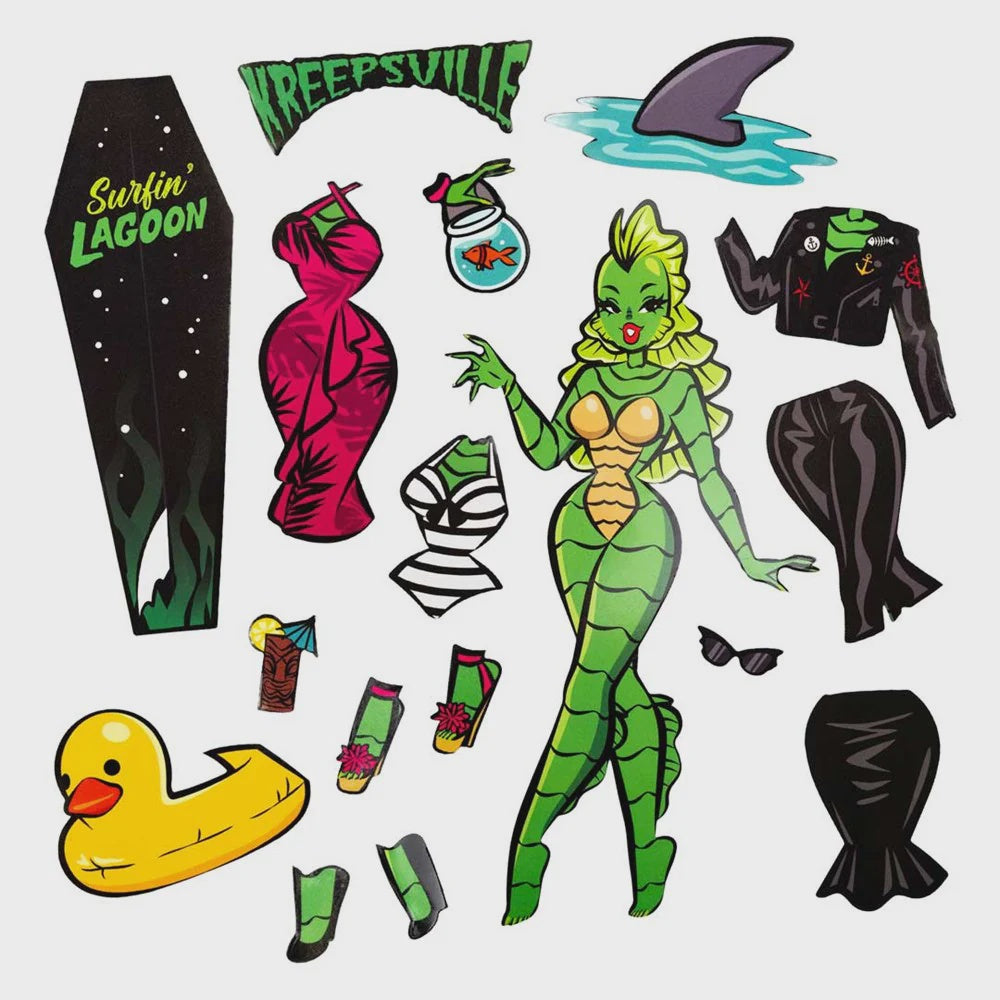 Kreepsville Dress Up Magnet Set
