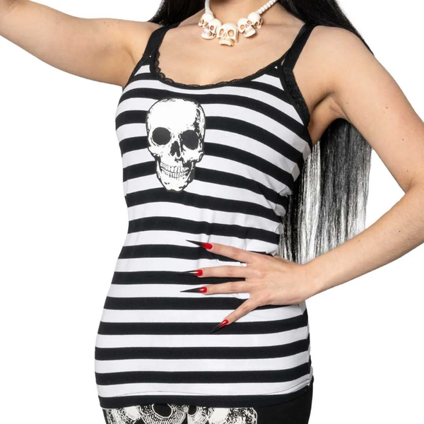 Skull Striped Cami