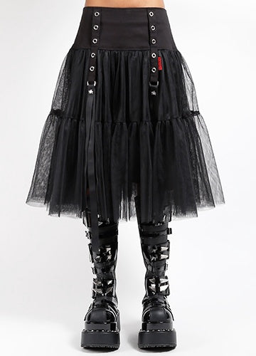 Tutu Ribbon Skirt Black