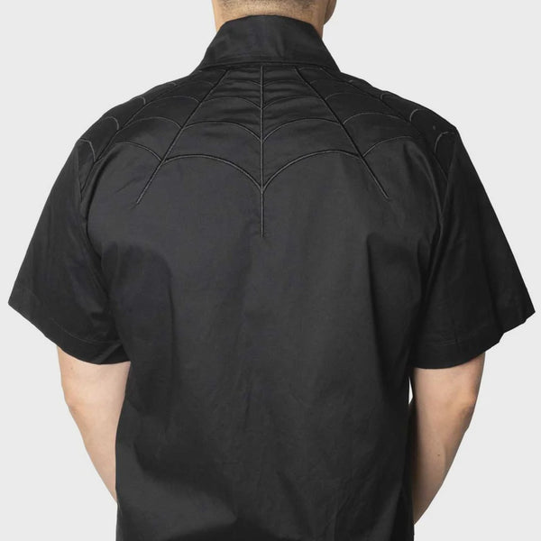 Spiderweb Black Western Shirt