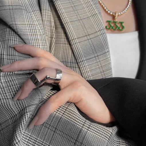 Punk Armor Fingertip Ring