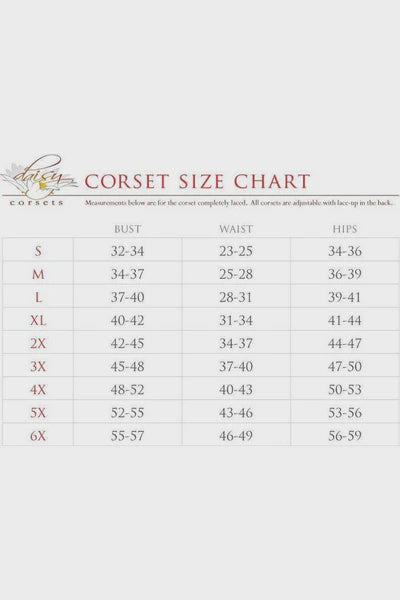Steel Boned Brocade Corset Dress