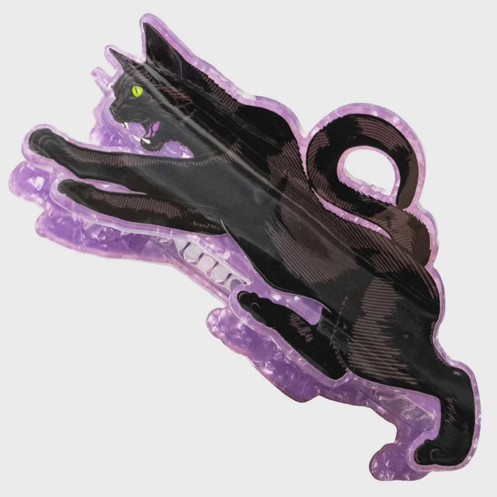 Black Cat Claw Clip