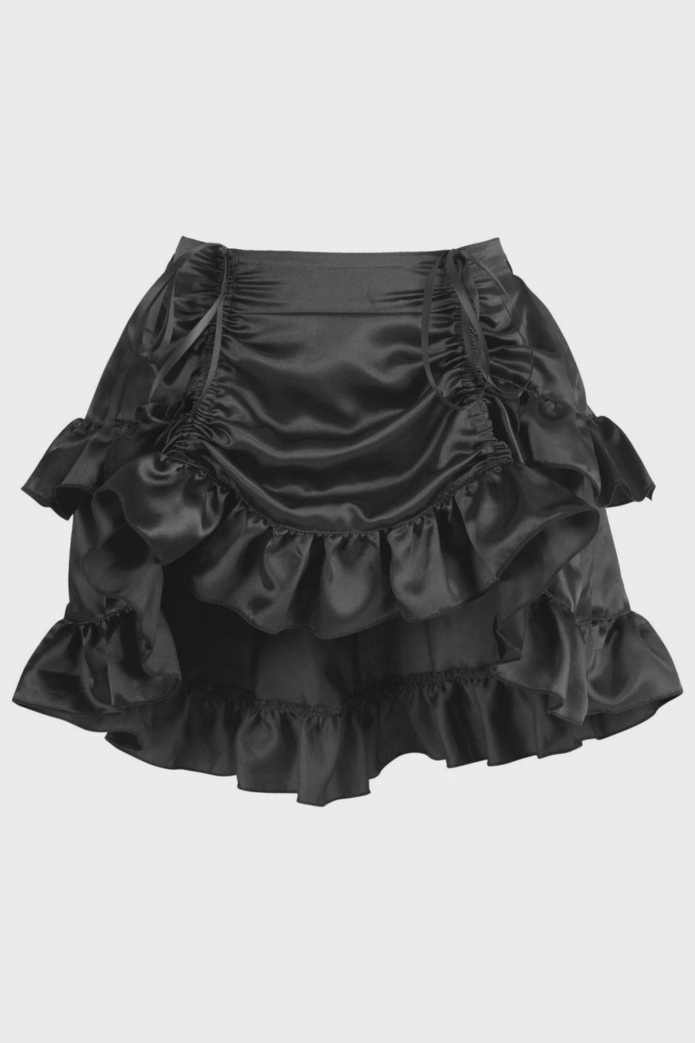 Rouched Bustle Skirt