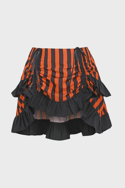 Rouched Bustle Skirt