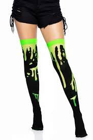 Splatter Thigh High