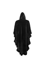 Hooded Velvet Cape