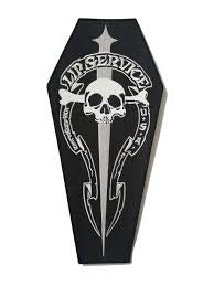 Coffin Back Patch
