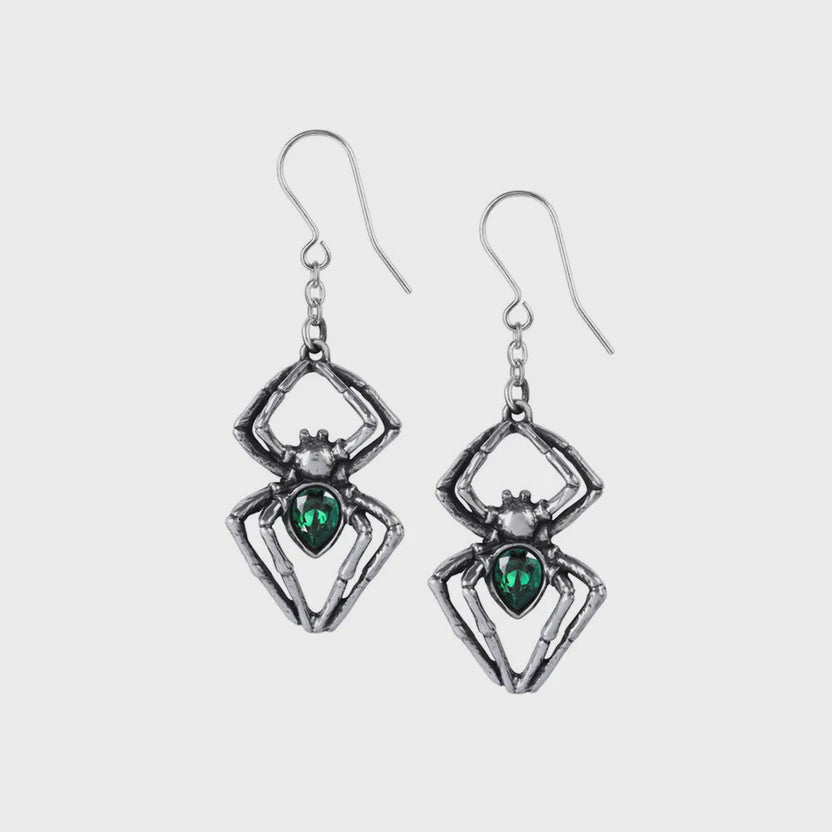 Emerald Venom Earrings