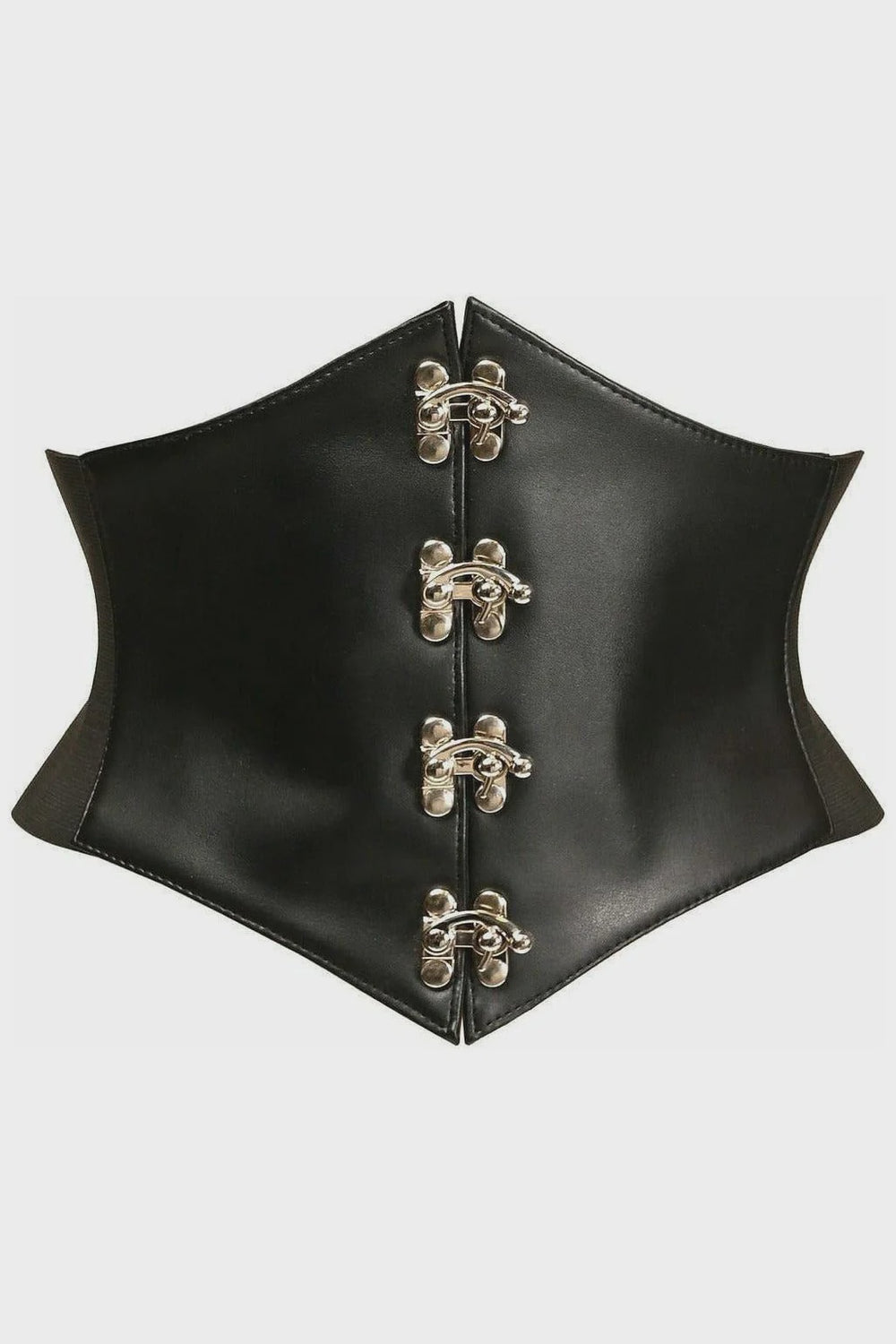 Lavish Faux Leather Corset Belt Cincher